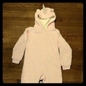 Kids Unicorn one-piece pajamas